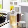 Yamazaki 4842 Refill Seasoning Bottle, White, Approx. 2.2 x 2.2 x 6.8 inches (5.5 x 5.7 x 17.2 cm), Tower Seal, Easy to Open and Close, Disassembles and Washes, Clean, 8.8 fl oz (250 ml) view 3