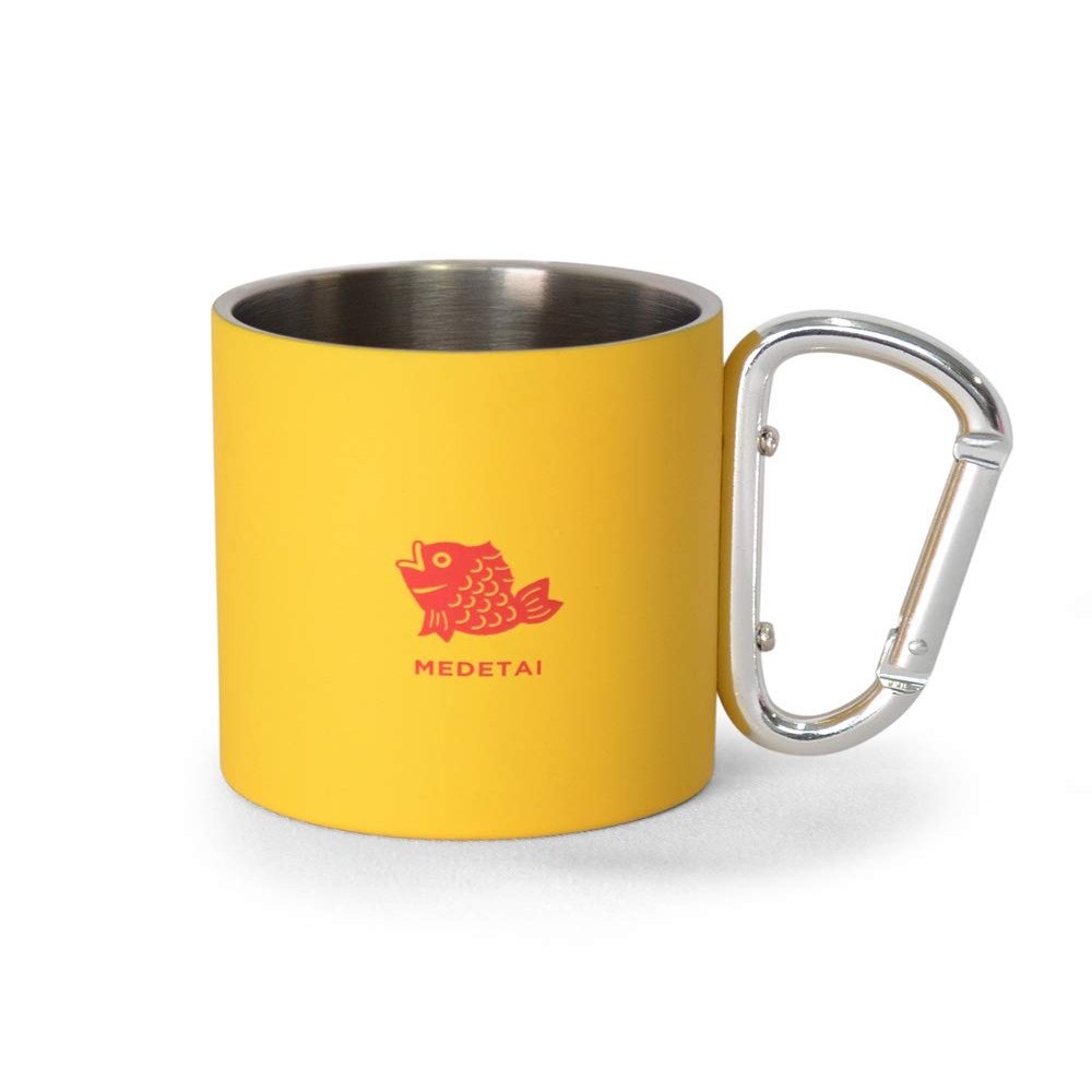 (Entrex) bcl 127888 Carabiner Rubber Mug Japan Medetai Cup Outdoor Camping