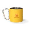 (Entrex) bcl 127888 Carabiner Rubber Mug Japan Medetai Cup Outdoor Camping view 2