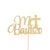 Atelier Elegance Mi Bautizo Cake Topper, Baptism Cake Topper, God Bless Cake Topper view 1