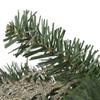 30" Pink and Gold Frosted Artificial Christmas Teardrop Swag - Unlit view 2