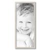 ArtToFrames 14x34 Inch White Picture Frame, This 1.11 Inch Custom Poster Frame is Slanted Lip White - Comes with Economy Acrylic and Corrugated Backing (2WOMC-BW134-1090-14x34) view 3