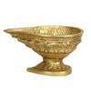 GURU JEE Brass Deepak for Puja Aarti Gifts Oil Wicks Ghee Lamps Mouse Diya Deep Mandir view 1