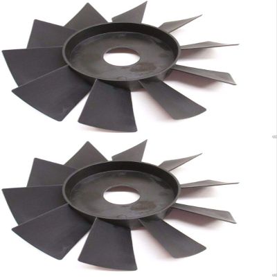 2 Pack Genuine Hydro Gear 52014 6" 10 Blade Transmission Fan CW OEM