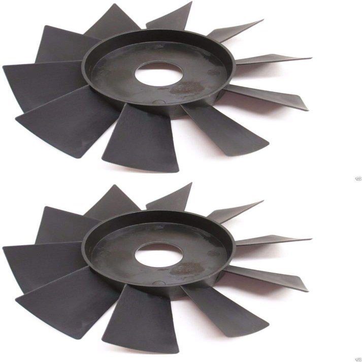 2 Pack Genuine Hydro Gear 52014 6" 10 Blade Transmission Fan CW OEM
