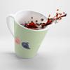 Birds In Love Valentine's Day Resene Pixie Latte mug view 4