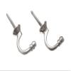 12 Pairs of Curtain Drape TIE Hold Backs Ball END Chrome Plated 40mm view 1