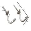 12 Pairs of Curtain Drape TIE Hold Backs Ball END Chrome Plated 40mm view 2