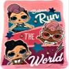 The Snuggle is Real Surprise Run The World Lightweight Fleece Throw Blanket 40 x 60 view 1