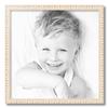 ArtToFrames 22x22 Inch White Picture Frame, This 1.30 Inch Custom Wood Poster Frame is White Wash - Comes with Economy Acrylic and Corrugated Backing (2WOMD11234-22x22) view 3