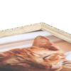 ArtToFrames 22x22 Inch White Picture Frame, This 1.30 Inch Custom Wood Poster Frame is White Wash - Comes with Economy Acrylic and Corrugated Backing (2WOMD11234-22x22) view 4