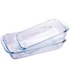 Bakeware, Tempering Glass Not Sticky Microwave Oven Oven Safety Grilled Chicken Wings Cake Baking (Size : 33.5246cm) view 1