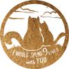 Badger Steel USA - Cat 9 Lives - Metal Wall Art - 18" X 18" - Hammered Copper view 4
