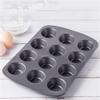 Bakeware, 12 Holes 24 Holes Not Sticky High Temperature Resistance Not Easily Deformed Oven Home Cake Baking (Size : 2924.52.2cm) view 3