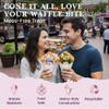 Friteshop Hongkong Egg Waffle White Cardboard Cones - Heavy Duty, Grease-Resistant, Food-Safe Disposable Bubble Waffle Cone Holder - Cones for Cafes, Food Trucks, Catering - 100 pk view 2
