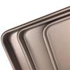 Bakeware, Carbon Steel Three-piece Oven Bread Cake Baking Dish Baking Not Sticky Easy To Clean (Color : Black) view 3