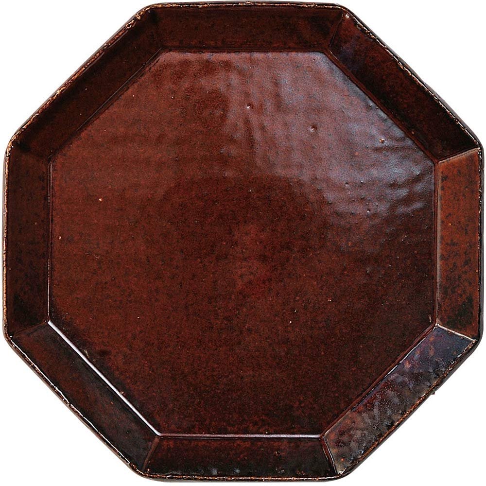 1933-16 Figure Moon Kiln Angle Brown, M 7.7 x 0.7 x 7.7 inches (19.5 x 1.8 x 19.5 cm)