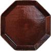 1933-16 Figure Moon Kiln Angle Brown, M 7.7 x 0.7 x 7.7 inches (19.5 x 1.8 x 19.5 cm) view 1
