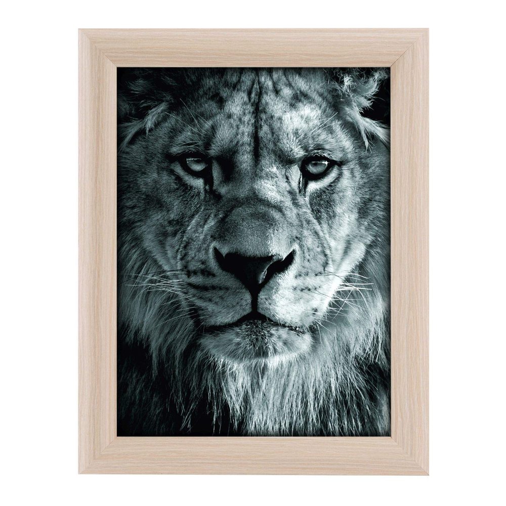 Goldbuch Toscana Wooden Picture Frame for Pictures in 15 x 20 cm Format Portrait Frame with Stand and Wall Mount Single Frame Made of MDF Natural
