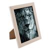 Goldbuch Toscana Wooden Picture Frame for Pictures in 15 x 20 cm Format Portrait Frame with Stand and Wall Mount Single Frame Made of MDF Natural view 2