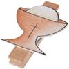 Mopec Chalice Wood Clamp 2.5 x 3.5 cm Pack of 6, White, One Size 6 view 1