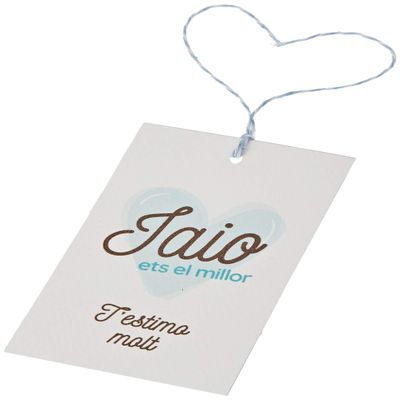 Mopec Iaio ETS The Millor Jar with Drawstring 6x10cm, Pack of 25, White, One Size
