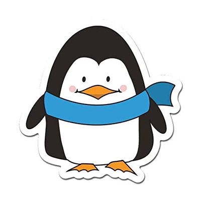 MightySkins Penguin Peel and Stick Art Removable Cute Stylish Funny Cartoon Dorm Room Decor Vinyl Wall Decals Sticker, 36" On Its Longest Side