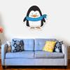 MightySkins Penguin Peel and Stick Art Removable Cute Stylish Funny Cartoon Dorm Room Decor Vinyl Wall Decals Sticker, 36" On Its Longest Side view 3