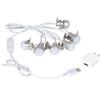 Department 56 Village Accessories USB LED 6 Light Accessory Set, 108 Inch, White view 1