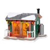 Department 56 Snow Village Home Sleet Home Fish Shack Limited Edition Lit Building, 3.98 Inch, Multicolor view 1