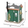 Department 56 Snow Village Home Sleet Home Fish Shack Limited Edition Lit Building, 3.98 Inch, Multicolor view 3