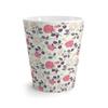 Spring Roses Retro Style Latte mug view 3
