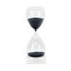 Bey-Berk Personalized 60-Minute Crystal Sand Timer (Navy), 10.5" Hand-Blown Hourglass with Navy Sand on Clear Crystal Base view 3