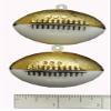 Two Tone Football 2" (White/Gold, 2 pc Pack) view 1