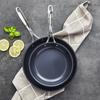ZWILLING Clad CFX 2-pc Stainless Steel Ceramic Nonstick 8-in & 10-in Fry Pan Set view 3