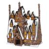 Department 56 Zinc alloy,Polyresin, Stone Powder Harry Potter Village The Three Broomsticks Lit Building, 9.25 Inch, Multicolor view 1