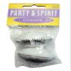 Two Tone Football 2" (White/Silver, 2 pc Pack) view 2