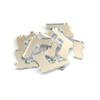 Gun Crafting Mirrors - Set of 10 - Shatterproof Acrylic - Silver Mirror view 1