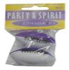 Two Tone Football 2" (Purple/White, 2 pc Pack) view 2