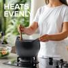 Authentic Chamba Soup & Bean Pot - Elegant Handmade Black Clay Dutch Oven with Cover - Perfect for Soups, Beans, Stocks & More - Versatile & Durable view 4