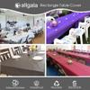 allgala Table Cover Water Proof Disposable Tablecloth-6PK 54"x108"-Dark Green- for Party Birthday Wedding Picnic Fiesta Home Party Decorations view 4