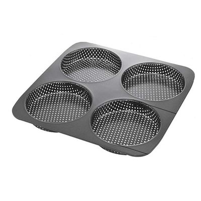 Baking Tray, Cake Bread Hamburger Round Baking Dish Baking Tools Low Carbon Steel Not Sticky