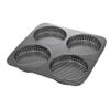 Baking Tray, Cake Bread Hamburger Round Baking Dish Baking Tools Low Carbon Steel Not Sticky view 1