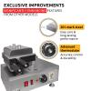 ALDKitchen Taiyaki Bear Waffle Maker | Fish-Shaped Waffle Maker | Stainless Steel | Nonstick | 110V (2 Bear Shaped Waffles) view 4