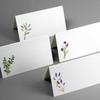 HERB Place Cards (4 Herbs) for Dinner Parties and Events. Table Tent Style, Scored for Easy Folding. Available in Packages of 12, 24, 48 (48) Multi view 2