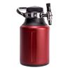 GrowlerWerks uKeg Go Carbonated Growler Beer Gift and Craft Beverage Dispenser for Beer, Soda, Cider, Kombucha and Cocktails, Amazing Gift for Beer Lovers,64 oz, Chili view 1