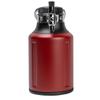 GrowlerWerks uKeg Go Carbonated Growler Beer Gift and Craft Beverage Dispenser for Beer, Soda, Cider, Kombucha and Cocktails, Amazing Gift for Beer Lovers,64 oz, Chili view 2