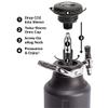 GrowlerWerks uKeg Go Carbonated Growler Beer Gift and Craft Beverage Dispenser for Beer, Soda, Cider, Kombucha and Cocktails, Amazing Gift for Beer Lovers,64 oz, Tungsten view 4