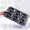 Baking Tray, Donuts Non-stick Baking Tray Muffin Cake Baking Mold 6 Holes 12 Holes Easy To Clean (Size : 37262cm) view 3