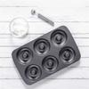Baking Tray, Donuts Non-stick Baking Tray Muffin Cake Baking Mold 6 Holes 12 Holes Easy To Clean (Size : 37262cm) view 4